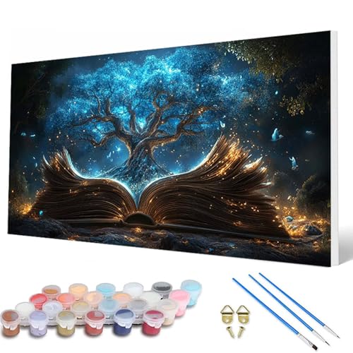 Malen Nach Zahlen Erwachsene, Baum des Lebens Malen Nach Zahlen Landschaft Paint by Numbers Bastelset Erwachsene Mit Pinseln und Acrylfarben für Deko Wohnzimmer, Geschenke 100X200CM -hcw250727YINP Malen Nach Zahlen Erwachsene, Baum des Lebens Malen Nach Zahlen Landschaft Paint by Numbers Bastelset Erwachsene Mit Pinseln und Acrylfarben für Deko Wohnzimmer, Geschenke 100X200CM -hcw250727YINP von HCWBDWOU