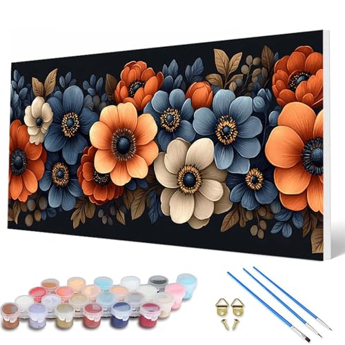 Malen Nach Zahlen Erwachsene, Blumen Malen Nach Zahlen Anlage Paint by Numbers DIY Bastelset Erwachsene Mit 3 Pinseln und Acrylfarben für Deko Wohnzimmer, Geschenke für Frauen 60X120CM -hcw2507G1 Malen Nach Zahlen Erwachsene, Blumen Malen Nach Zahlen Anlage Paint by Numbers DIY Bastelset Erwachsene Mit 3 Pinseln und Acrylfarben für Deko Wohnzimmer, Geschenke für Frauen 60X120CM -hcw2507G1 von HCWBDWOU