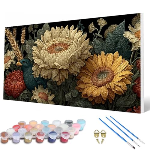 Malen Nach Zahlen Erwachsene, Blumen Malen Nach Zahlen SonnenBlumen Paint by Numbers DIY Bastelset Erwachsene Mit 3 Pinseln und Acrylfarben für Deko Wohnzimmer, Geschenke für Frauen 40X80CM -hcw250751 Malen Nach Zahlen Erwachsene, Blumen Malen Nach Zahlen SonnenBlumen Paint by Numbers DIY Bastelset Erwachsene Mit 3 Pinseln und Acrylfarben für Deko Wohnzimmer, Geschenke für Frauen 40X80CM -hcw250751 von HCWBDWOU