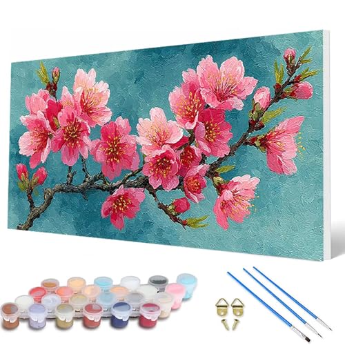 Malen Nach Zahlen Erwachsene, Blumenn Malen Nach Zahlen Anlage Paint by Numbers DIY Bastelset Erwachsene Mit 3 Pinseln und Acrylfarben für Deko Wohnzimmer, Geschenke für Frauen 100X200CM -hcw25072J Malen Nach Zahlen Erwachsene, Blumenn Malen Nach Zahlen Anlage Paint by Numbers DIY Bastelset Erwachsene Mit 3 Pinseln und Acrylfarben für Deko Wohnzimmer, Geschenke für Frauen 100X200CM -hcw25072J von HCWBDWOU