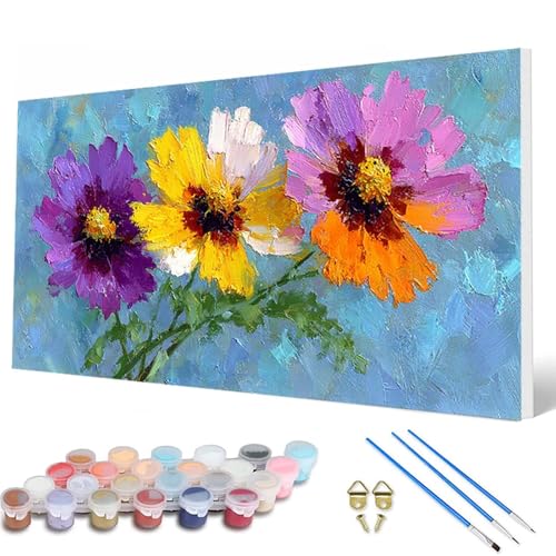 Malen Nach Zahlen Erwachsene, Blumenn Malen Nach Zahlen Anlage Paint by Numbers DIY Bastelset Erwachsene Mit 3 Pinseln und Acrylfarben für Deko Wohnzimmer, Geschenke für Frauen 60X120 CM -hcw2507O3 Malen Nach Zahlen Erwachsene, Blumenn Malen Nach Zahlen Anlage Paint by Numbers DIY Bastelset Erwachsene Mit 3 Pinseln und Acrylfarben für Deko Wohnzimmer, Geschenke für Frauen 60X120 CM -hcw2507O3 von HCWBDWOU