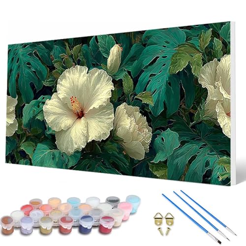 Malen Nach Zahlen Erwachsene, Blumenn Malen Nach Zahlen Blumen Paint by Numbers DIY Bastelset Erwachsene Mit 3 Pinseln und Acrylfarben für Deko Wohnzimmer, Geschenke für Frauen 60X120CM -hcw2507CA Malen Nach Zahlen Erwachsene, Blumenn Malen Nach Zahlen Blumen Paint by Numbers DIY Bastelset Erwachsene Mit 3 Pinseln und Acrylfarben für Deko Wohnzimmer, Geschenke für Frauen 60X120CM -hcw2507CA von HCWBDWOU