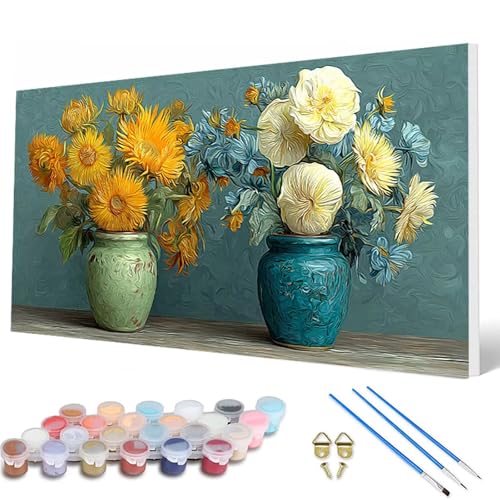 Malen Nach Zahlen Erwachsene, Blumenn Malen Nach Zahlen Landschaft Paint by Numbers DIY Bastelset Erwachsene Mit 3 Pinseln und Acrylfarben für Deko Wohnzimmer, Geschenke für Frauen 40X80 CM -hcw25079L Malen Nach Zahlen Erwachsene, Blumenn Malen Nach Zahlen Landschaft Paint by Numbers DIY Bastelset Erwachsene Mit 3 Pinseln und Acrylfarben für Deko Wohnzimmer, Geschenke für Frauen 40X80 CM -hcw25079L von HCWBDWOU