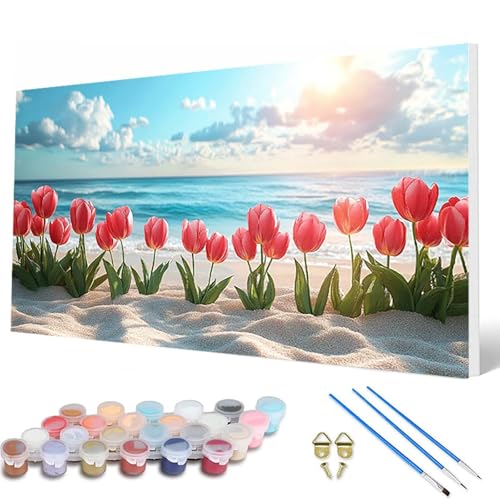 Malen Nach Zahlen Erwachsene, Blumenn Malen Nach Zahlen Landschaft Paint by Numbers DIY Bastelset Erwachsene Mit Pinseln und Acrylfarben für Deko Wohnzimmer, Geschenke für Frauen 100X200CM -hcw2507X3 Malen Nach Zahlen Erwachsene, Blumenn Malen Nach Zahlen Landschaft Paint by Numbers DIY Bastelset Erwachsene Mit Pinseln und Acrylfarben für Deko Wohnzimmer, Geschenke für Frauen 100X200CM -hcw2507X3 von HCWBDWOU