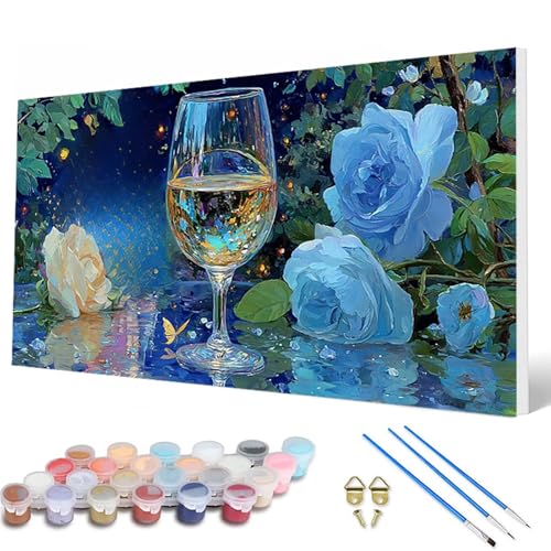 Malen Nach Zahlen Erwachsene, Cocktails Malen Nach Zahlen Blumenn Paint by Numbers DIY Bastelset Erwachsene Mit 3 Pinseln und Acrylfarben für Deko Wohnzimmer, Geschenke für Frauen 40X80 CM -hcw25073U Malen Nach Zahlen Erwachsene, Cocktails Malen Nach Zahlen Blumenn Paint by Numbers DIY Bastelset Erwachsene Mit 3 Pinseln und Acrylfarben für Deko Wohnzimmer, Geschenke für Frauen 40X80 CM -hcw25073U von HCWBDWOU