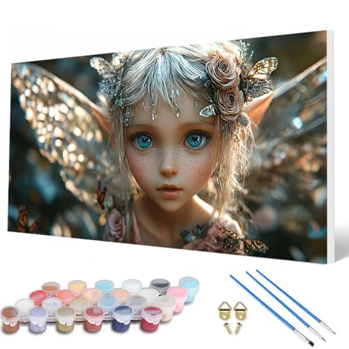 Malen Nach Zahlen Erwachsene, Elf Malen Nach Zahlen Blumen Paint by Numbers DIY Bastelset Erwachsene Mit 3 Pinseln und Acrylfarben für Zimmer Deko Wohnzimmer, Geschenke für Frauen 60X120CM -hcw25072H Malen Nach Zahlen Erwachsene, Elf Malen Nach Zahlen Blumen Paint by Numbers DIY Bastelset Erwachsene Mit 3 Pinseln und Acrylfarben für Zimmer Deko Wohnzimmer, Geschenke für Frauen 60X120CM -hcw25072H von HCWBDWOU