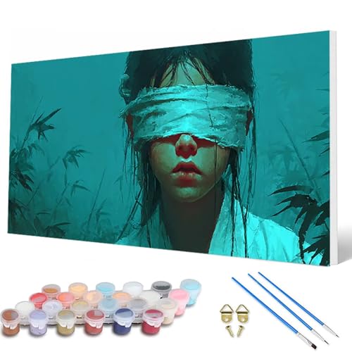 Malen Nach Zahlen Erwachsene, Frau Malen Nach Zahlen Bambus Paint by Numbers DIY Bastelset Erwachsene Mit 3 Pinseln und Acrylfarben für Deko Wohnzimmer, Geschenke für Frauen 60X120 CM -hcw250706 Malen Nach Zahlen Erwachsene, Frau Malen Nach Zahlen Bambus Paint by Numbers DIY Bastelset Erwachsene Mit 3 Pinseln und Acrylfarben für Deko Wohnzimmer, Geschenke für Frauen 60X120 CM -hcw250706 von HCWBDWOU