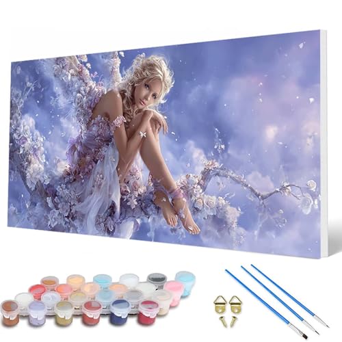 Malen Nach Zahlen Erwachsene, Frau Malen Nach Zahlen Fantasie Paint by Numbers DIY Bastelset Erwachsene Mit 3 Pinseln und Acrylfarben für Deko Wohnzimmer, Geschenke für Frauen 40 x 80 cm -hcw250744 Malen Nach Zahlen Erwachsene, Frau Malen Nach Zahlen Fantasie Paint by Numbers DIY Bastelset Erwachsene Mit 3 Pinseln und Acrylfarben für Deko Wohnzimmer, Geschenke für Frauen 40 x 80 cm -hcw250744 von HCWBDWOU