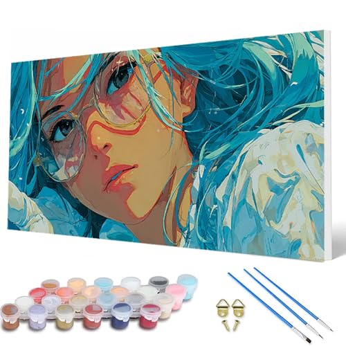 Malen Nach Zahlen Erwachsene, Frau Malen Nach Zahlen Japan Paint by Numbers DIY Bastelset Erwachsene Mit 3 Pinseln und Acrylfarben für Zimmer Deko Wohnzimmer, Geschenke für Frauen 40X80 CM -hcw2507FC Malen Nach Zahlen Erwachsene, Frau Malen Nach Zahlen Japan Paint by Numbers DIY Bastelset Erwachsene Mit 3 Pinseln und Acrylfarben für Zimmer Deko Wohnzimmer, Geschenke für Frauen 40X80 CM -hcw2507FC von HCWBDWOU