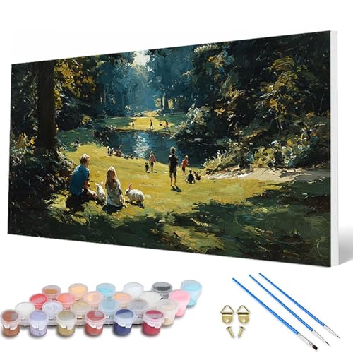 Malen Nach Zahlen Erwachsene, FrüHling Malen Nach Zahlen Landschaft Paint by Numbers DIY Bastelset Erwachsene Mit Pinseln und Acrylfarben für Deko Wohnzimmer, Geschenke für Frauen 40X80 CM -hcw250797 Malen Nach Zahlen Erwachsene, FrüHling Malen Nach Zahlen Landschaft Paint by Numbers DIY Bastelset Erwachsene Mit Pinseln und Acrylfarben für Deko Wohnzimmer, Geschenke für Frauen 40X80 CM -hcw250797 von HCWBDWOU