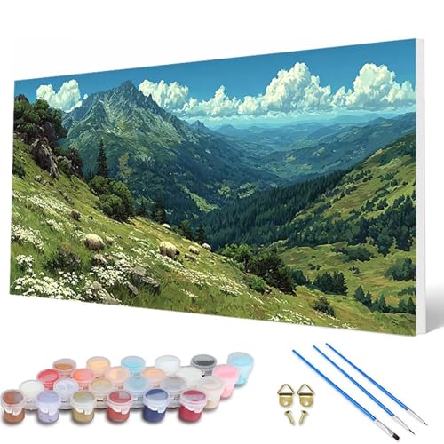 Malen Nach Zahlen Erwachsene, FrüHling Malen Nach Zahlen Wald Paint by Numbers DIY Bastelset Erwachsene Mit 3 Pinseln und Acrylfarben für Deko Wohnzimmer, Geschenke für Frauen 100 x 200 cm -hcw25074B Malen Nach Zahlen Erwachsene, FrüHling Malen Nach Zahlen Wald Paint by Numbers DIY Bastelset Erwachsene Mit 3 Pinseln und Acrylfarben für Deko Wohnzimmer, Geschenke für Frauen 100 x 200 cm -hcw25074B von HCWBDWOU
