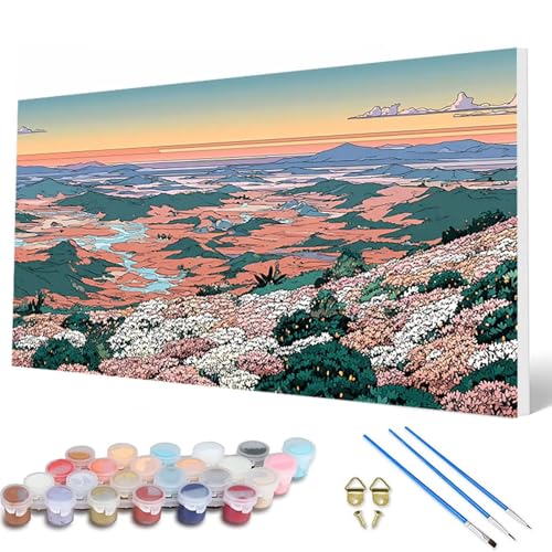 Malen Nach Zahlen Erwachsene, Landschaft Malen Nach Zahlen Blumen Paint by Numbers DIY Bastelset Erwachsene Mit 3 Pinseln und Acrylfarben für Deko Wohnzimmer, Geschenke für Frauen 100X200CM -hcw25079J Malen Nach Zahlen Erwachsene, Landschaft Malen Nach Zahlen Blumen Paint by Numbers DIY Bastelset Erwachsene Mit 3 Pinseln und Acrylfarben für Deko Wohnzimmer, Geschenke für Frauen 100X200CM -hcw25079J von HCWBDWOU