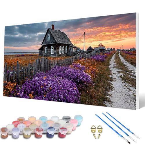 Malen Nach Zahlen Erwachsene, Landschaft Malen Nach Zahlen Blumen Paint by Numbers DIY Bastelset Erwachsene Mit 3 Pinseln und Acrylfarben für Deko Wohnzimmer, Geschenke für Frauen 40X80 CM -hcw2507UL Malen Nach Zahlen Erwachsene, Landschaft Malen Nach Zahlen Blumen Paint by Numbers DIY Bastelset Erwachsene Mit 3 Pinseln und Acrylfarben für Deko Wohnzimmer, Geschenke für Frauen 40X80 CM -hcw2507UL von HCWBDWOU