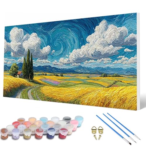 Malen Nach Zahlen Erwachsene, Landschaft Malen Nach Zahlen Landschaft Paint by Numbers Bastelset Erwachsene Mit Pinseln und Acrylfarben für Deko Wohnzimmer, Geschenke für Frauen 100 x 200 cm -hcw07ZO Malen Nach Zahlen Erwachsene, Landschaft Malen Nach Zahlen Landschaft Paint by Numbers Bastelset Erwachsene Mit Pinseln und Acrylfarben für Deko Wohnzimmer, Geschenke für Frauen 100 x 200 cm -hcw07ZO von HCWBDWOU