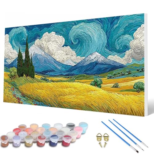 Malen Nach Zahlen Erwachsene, Landschaft Malen Nach Zahlen Landschaft Paint by Numbers DIY Bastelset Erwachsene Mit 3 Pinseln und Acrylfarben für Deko Wohnzimmer, Geschenke für Frauen 40X80CM -hcw07S8 Malen Nach Zahlen Erwachsene, Landschaft Malen Nach Zahlen Landschaft Paint by Numbers DIY Bastelset Erwachsene Mit 3 Pinseln und Acrylfarben für Deko Wohnzimmer, Geschenke für Frauen 40X80CM -hcw07S8 von HCWBDWOU
