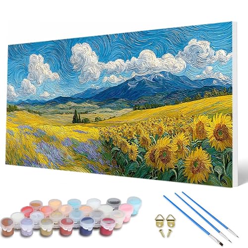 Malen Nach Zahlen Erwachsene, Landschaft Malen Nach Zahlen SonnenBlumen Paint by Numbers Bastelset Erwachsene Mit Pinseln und Acrylfarben für Deko Wohnzimmer, Geschenke 100 x 200 cm -hcw2507T2KY6P Malen Nach Zahlen Erwachsene, Landschaft Malen Nach Zahlen SonnenBlumen Paint by Numbers Bastelset Erwachsene Mit Pinseln und Acrylfarben für Deko Wohnzimmer, Geschenke 100 x 200 cm -hcw2507T2KY6P von HCWBDWOU