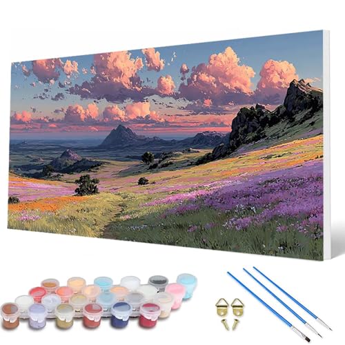Malen Nach Zahlen Erwachsene, Landschaft Malen Nach Zahlen Wolke Paint by Numbers DIY Bastelset Erwachsene Mit Pinseln und Acrylfarben für Deko Wohnzimmer, Geschenke für Frauen 100 x 200 cm -hcw250728 Malen Nach Zahlen Erwachsene, Landschaft Malen Nach Zahlen Wolke Paint by Numbers DIY Bastelset Erwachsene Mit Pinseln und Acrylfarben für Deko Wohnzimmer, Geschenke für Frauen 100 x 200 cm -hcw250728 von HCWBDWOU