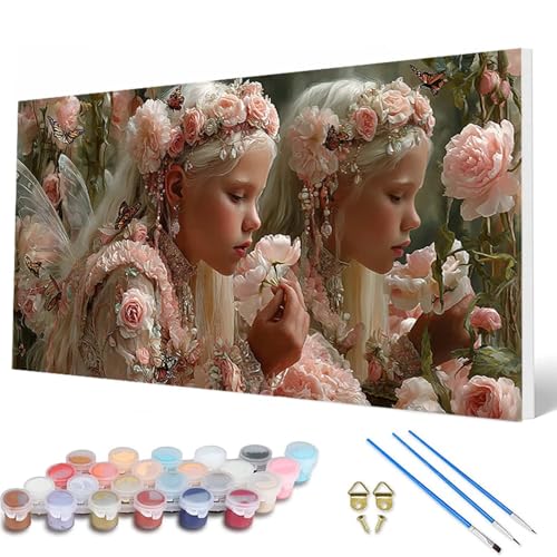 Malen Nach Zahlen Erwachsene, MäDchen Malen Nach Zahlen Blumen Paint by Numbers DIY Bastelset Erwachsene Mit 3 Pinseln und Acrylfarben für Deko Wohnzimmer, Geschenke für Frauen 60X120 CM -hcw250746 Malen Nach Zahlen Erwachsene, MäDchen Malen Nach Zahlen Blumen Paint by Numbers DIY Bastelset Erwachsene Mit 3 Pinseln und Acrylfarben für Deko Wohnzimmer, Geschenke für Frauen 60X120 CM -hcw250746 von HCWBDWOU