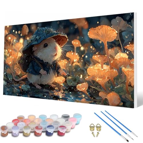 Malen Nach Zahlen Erwachsene, Tiere Malen Nach Zahlen Blumen Paint by Numbers DIY Bastelset Erwachsene Mit 3 Pinseln und Acrylfarben für Deko Wohnzimmer, Geschenke für Frauen 100X200 CM -hcw2507A2 Malen Nach Zahlen Erwachsene, Tiere Malen Nach Zahlen Blumen Paint by Numbers DIY Bastelset Erwachsene Mit 3 Pinseln und Acrylfarben für Deko Wohnzimmer, Geschenke für Frauen 100X200 CM -hcw2507A2 von HCWBDWOU