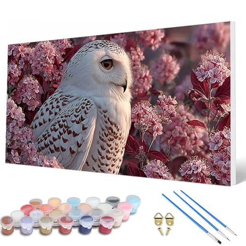 Malen Nach Zahlen Erwachsene, Tiere Malen Nach Zahlen Eule Paint by Numbers DIY Bastelset Erwachsene Mit 3 Pinseln und Acrylfarben für Zimmer Deko Wohnzimmer, Geschenke für Frauen 60X120CM -hcw250752 Malen Nach Zahlen Erwachsene, Tiere Malen Nach Zahlen Eule Paint by Numbers DIY Bastelset Erwachsene Mit 3 Pinseln und Acrylfarben für Zimmer Deko Wohnzimmer, Geschenke für Frauen 60X120CM -hcw250752 von HCWBDWOU