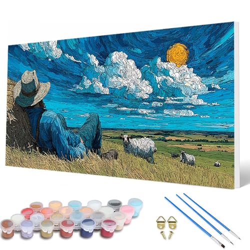 Malen Nach Zahlen Erwachsene, Tiere Malen Nach Zahlen Landschaft Paint by Numbers DIY Bastelset Erwachsene Mit 3 Pinseln und Acrylfarben für Deko Wohnzimmer, Geschenke für Frauen 40X80CM -hcw25070L Malen Nach Zahlen Erwachsene, Tiere Malen Nach Zahlen Landschaft Paint by Numbers DIY Bastelset Erwachsene Mit 3 Pinseln und Acrylfarben für Deko Wohnzimmer, Geschenke für Frauen 40X80CM -hcw25070L von HCWBDWOU