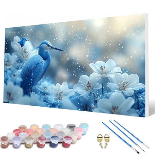 Malen Nach Zahlen Erwachsene, Vogel Malen Nach Zahlen Blumen Paint by Numbers DIY Bastelset Erwachsene Mit 3 Pinseln und Acrylfarben für Deko Wohnzimmer, Geschenke für Frauen 40X80CM -hcw2507RJ Malen Nach Zahlen Erwachsene, Vogel Malen Nach Zahlen Blumen Paint by Numbers DIY Bastelset Erwachsene Mit 3 Pinseln und Acrylfarben für Deko Wohnzimmer, Geschenke für Frauen 40X80CM -hcw2507RJ von HCWBDWOU