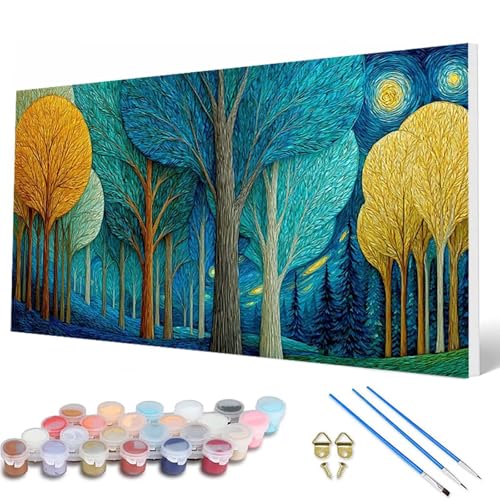 Malen Nach Zahlen Erwachsene, Wald Malen Nach Zahlen Landschaft Paint by Numbers DIY Bastelset Erwachsene Mit 3 Pinseln und Acrylfarben für Deko Wohnzimmer, Geschenke für Frauen 100X200 CM -hcw2507Z7 Malen Nach Zahlen Erwachsene, Wald Malen Nach Zahlen Landschaft Paint by Numbers DIY Bastelset Erwachsene Mit 3 Pinseln und Acrylfarben für Deko Wohnzimmer, Geschenke für Frauen 100X200 CM -hcw2507Z7 von HCWBDWOU