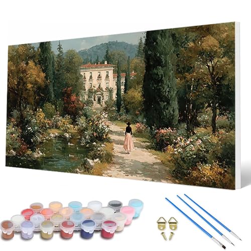 Malen Nach Zahlen Erwachsene, Wald Malen Nach Zahlen Landschaft Paint by Numbers DIY Bastelset Erwachsene Mit 3 Pinseln und Acrylfarben für Deko Wohnzimmer, Geschenke für Frauen 40 x 80 cm -hcw25070I Malen Nach Zahlen Erwachsene, Wald Malen Nach Zahlen Landschaft Paint by Numbers DIY Bastelset Erwachsene Mit 3 Pinseln und Acrylfarben für Deko Wohnzimmer, Geschenke für Frauen 40 x 80 cm -hcw25070I von HCWBDWOU