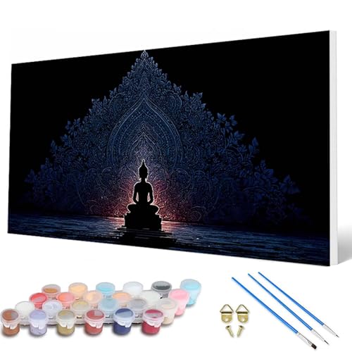 Malen Nach Zahlen Erwachsene, Zen Malen Nach Zahlen Landschaft Paint by Numbers DIY Bastelset Erwachsene Mit 3 Pinseln und Acrylfarben für Deko Wohnzimmer, Geschenke für Frauen 60 x 120 cm -hcw2507A2 Malen Nach Zahlen Erwachsene, Zen Malen Nach Zahlen Landschaft Paint by Numbers DIY Bastelset Erwachsene Mit 3 Pinseln und Acrylfarben für Deko Wohnzimmer, Geschenke für Frauen 60 x 120 cm -hcw2507A2 von HCWBDWOU