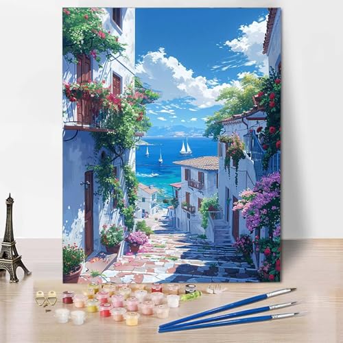 Malen Nach Zahlen Ozean Malen Nach Zahlen Erwachsene Landschaft Painting by Numbers Adult Basteln Erwachsene, Mit 3 Pinseln und Acrylfarbe für Deko Wohnzimmer, Geschenke 70 X 95 CM -CW2504AUQ6V Malen Nach Zahlen Ozean Malen Nach Zahlen Erwachsene Landschaft Painting by Numbers Adult Basteln Erwachsene, Mit 3 Pinseln und Acrylfarbe für Deko Wohnzimmer, Geschenke 70 X 95 CM -CW2504AUQ6V von HCWBDWOU
