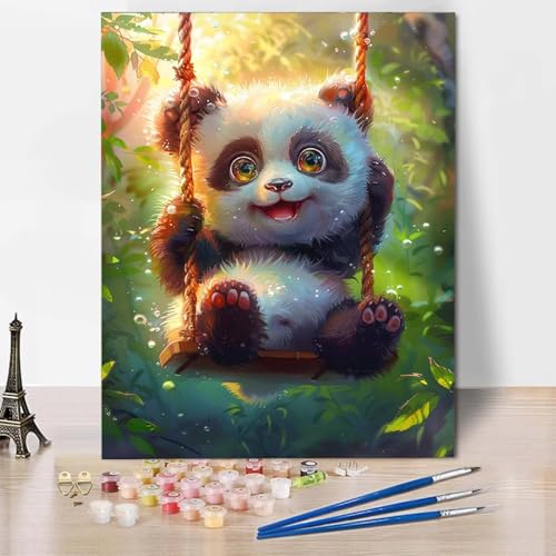 Malen Nach Zahlen Panda Malen Nach Zahlen Erwachsene Tier Painting by Numbers Adult Basteln Erwachsene, Mit 3 Pinseln und Acrylfarbe für Deko Wohnzimmer, Geschenke für Frauen 70 X 95 CM -CW25046O Malen Nach Zahlen Panda Malen Nach Zahlen Erwachsene Tier Painting by Numbers Adult Basteln Erwachsene, Mit 3 Pinseln und Acrylfarbe für Deko Wohnzimmer, Geschenke für Frauen 70 X 95 CM -CW25046O von HCWBDWOU
