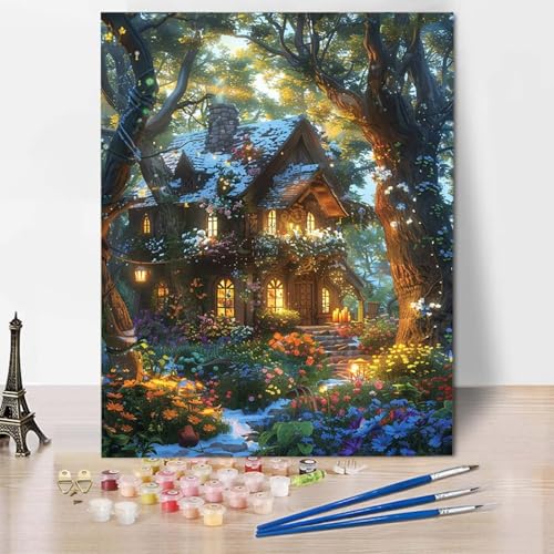 Malen Nach Zahlen Wald Malen Nach Zahlen Erwachsene Häuser Painting by Numbers Adult Basteln Erwachsene, Mit 3 Pinseln und Acrylfarbe für Deko Wohnzimmer, Geschenke für Frauen 70 X 95 CM -CW250491 Malen Nach Zahlen Wald Malen Nach Zahlen Erwachsene Häuser Painting by Numbers Adult Basteln Erwachsene, Mit 3 Pinseln und Acrylfarbe für Deko Wohnzimmer, Geschenke für Frauen 70 X 95 CM -CW250491 von HCWBDWOU