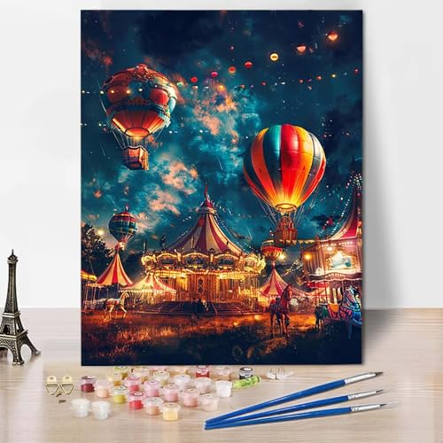 Paint by Numbers Stadt Malen Nach Zahlen Landschaft Malen Nach Zahlen Anfänger DIY Handgemalt Ölgemälde Leinwand Kits mit 3 Pinseln und Acrylfarbe für Wanddeko, Geschenk 30 X 40 CM -CW25044D7W1 Paint by Numbers Stadt Malen Nach Zahlen Landschaft Malen Nach Zahlen Anfänger DIY Handgemalt Ölgemälde Leinwand Kits mit 3 Pinseln und Acrylfarbe für Wanddeko, Geschenk 30 X 40 CM -CW25044D7W1 von HCWBDWOU