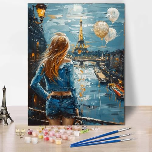 Paint by Numbers Stadt Malen Nach Zahlen Nachtansicht Malen Nach Zahlen Anfänger DIY Handgemalt Ölgemälde Leinwand Kits mit 3 Pinseln und Acrylfarbe für Wanddeko, Geschenk 70 x 95 cm -CW2504L70 Paint by Numbers Stadt Malen Nach Zahlen Nachtansicht Malen Nach Zahlen Anfänger DIY Handgemalt Ölgemälde Leinwand Kits mit 3 Pinseln und Acrylfarbe für Wanddeko, Geschenk 70 x 95 cm -CW2504L70 von HCWBDWOU
