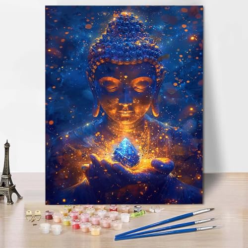 Paint by Numbers Zen Malen Nach Zahlen Kunst Malen Nach Zahlen Anfänger DIY Handgemalt Ölgemälde Leinwand Kits mit 3 Pinseln und Acrylfarbe für Wanddeko, Geschenk für Frauen 30 X 40 CM -CW250491 Paint by Numbers Zen Malen Nach Zahlen Kunst Malen Nach Zahlen Anfänger DIY Handgemalt Ölgemälde Leinwand Kits mit 3 Pinseln und Acrylfarbe für Wanddeko, Geschenk für Frauen 30 X 40 CM -CW250491 von HCWBDWOU