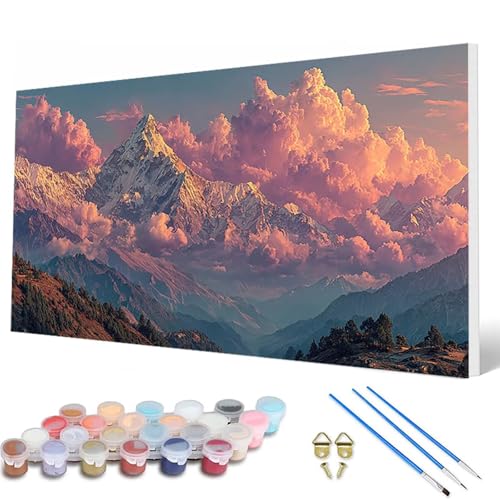 Schneeberg Malen Nach Zahlen Erwachsene, Malen Nach Zahlen Wolke Paint by Numbers Adult Muster Basteln Erwachsene Anfänger für Deko Wohnzimmer, Wanddeko, Geschenke für Frauen 70X140 CM -hcw2507A2 Schneeberg Malen Nach Zahlen Erwachsene, Malen Nach Zahlen Wolke Paint by Numbers Adult Muster Basteln Erwachsene Anfänger für Deko Wohnzimmer, Wanddeko, Geschenke für Frauen 70X140 CM -hcw2507A2 von HCWBDWOU