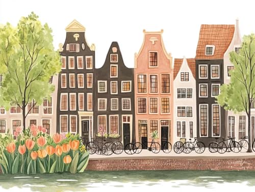Stadt Diamond Painting Erwachsene, 5D Diamond Painting Landschaft Bilder, DIY Runder Vollbohrer Diamanten Malerei Kits Erwachsene Mosaikherstellung Bastelset für Wanddeko, Geschenke, 90 x 120cm, 22 Stadt Diamond Painting Erwachsene, 5D Diamond Painting Landschaft Bilder, DIY Runder Vollbohrer Diamanten Malerei Kits Erwachsene Mosaikherstellung Bastelset für Wanddeko, Geschenke, 90 x 120cm, 22 von HCWBDWOU