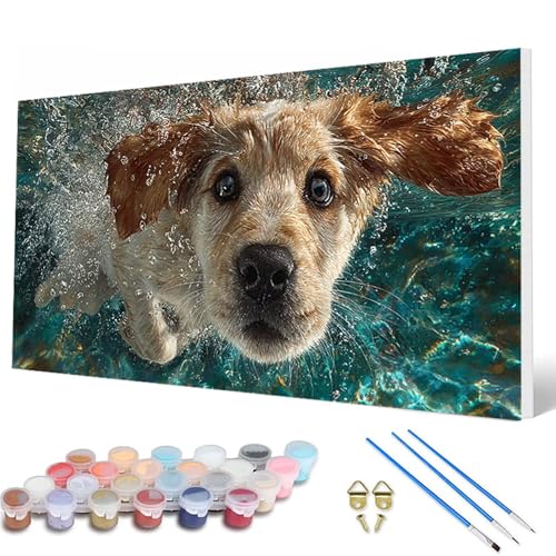 Tiere Malen Nach Zahlen Erwachsene, Malen Nach Zahlen Hund Paint by Numbers Adult Muster Basteln Erwachsene Anfänger für Zimmer Deko Wohnzimmer, Wanddeko, Geschenke für Frauen 100X300 CM -hcw2507BX Tiere Malen Nach Zahlen Erwachsene, Malen Nach Zahlen Hund Paint by Numbers Adult Muster Basteln Erwachsene Anfänger für Zimmer Deko Wohnzimmer, Wanddeko, Geschenke für Frauen 100X300 CM -hcw2507BX von HCWBDWOU
