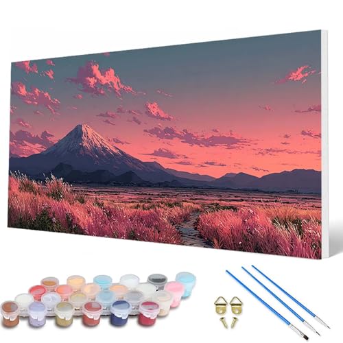 Vulkan Fuji Malen Nach Zahlen Erwachsene, Malen Nach Zahlen Japan Paint by Numbers Adult Muster Basteln Erwachsene Anfänger für Deko Wohnzimmer, Wanddeko, Geschenke für Frauen 30X60 CM -hcw250711 Vulkan Fuji Malen Nach Zahlen Erwachsene, Malen Nach Zahlen Japan Paint by Numbers Adult Muster Basteln Erwachsene Anfänger für Deko Wohnzimmer, Wanddeko, Geschenke für Frauen 30X60 CM -hcw250711 von HCWBDWOU