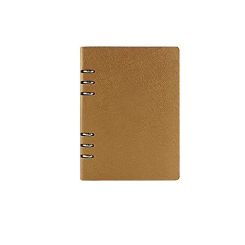 HCZKIUJY Faux Leder Notebook A4 A6 B5 A5 Spirale Notebook Planer Hard Cover Büro Business Notizblock Planer Binder von HCZKIUJY