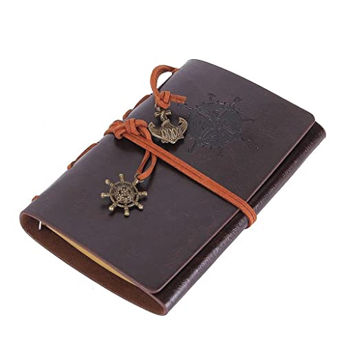 HCZKIUJY Schreibtagebuch-Notizbuch, A5, geeignet für den täglichen Notizblock, Reisen, Schreibbuch, Lernen, Büro (A, 15 x 10 cm) von HCZKIUJY