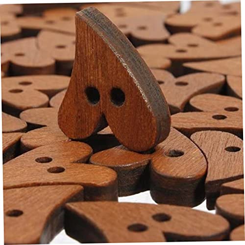 Holzherzen - hölzerne Herzknöpfe -100 Stcs/Set braunes Holznähte Herzform -Knopf Basteln Scrapbooking 20mm für Kleidungszubehör 6ljl - Form - Form Holzherzen - hölzerne Herzknöpfe -100 Stcs/Set braunes Holznähte Herzform -Knopf Basteln Scrapbooking 20mm für Kleidungszubehör 6ljl - Form - Form von HDBHSBE