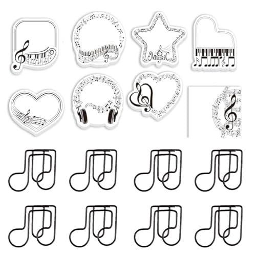 8 Haftnotizen Zum Thema Musik Und 8 Musiknadeln, Kreative Haftnotizen, Lern- Und Bürobedarf, Haftnotizblöcke 8 Haftnotizen Zum Thema Musik Und 8 Musiknadeln, Kreative Haftnotizen, Lern- Und Bürobedarf, Haftnotizblöcke von HDGSAFD