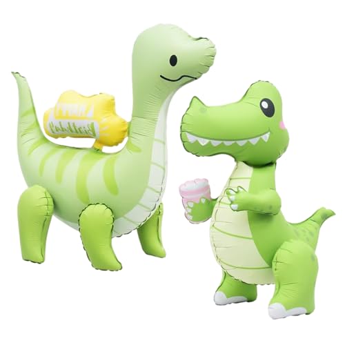 HDGSAFD 1 Dinosaurierballon Und 1 Krokodilballon, Cartoon -Tierballon, Party -Dekoration Ballon, Party -Szenen -Arrangement, Kinderballon. HDGSAFD 1 Dinosaurierballon Und 1 Krokodilballon, Cartoon -Tierballon, Party -Dekoration Ballon, Party -Szenen -Arrangement, Kinderballon. von HDGSAFD