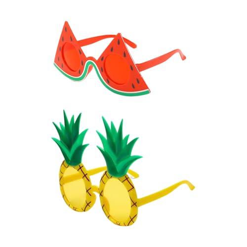 HDGSAFD 2 Stücke Obstgläser, Wassermelonenananasgläser, Lustige Sommergläser, Universelle Männer Und Frauen, Kreative Lustige Brille, Hawaiianische Partygläser. HDGSAFD 2 Stücke Obstgläser, Wassermelonenananasgläser, Lustige Sommergläser, Universelle Männer Und Frauen, Kreative Lustige Brille, Hawaiianische Partygläser. von HDGSAFD
