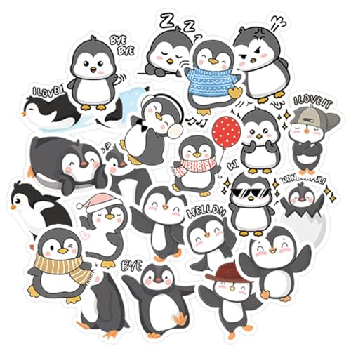 HDGSAFD 92 Pinguin-Aufkleber, Kreative Cartoon-Aufkleber, DIY Tassen-Notizbuch-Scrapbook-Aufkleber, Lustige Aufkleber HDGSAFD 92 Pinguin-Aufkleber, Kreative Cartoon-Aufkleber, DIY Tassen-Notizbuch-Scrapbook-Aufkleber, Lustige Aufkleber von HDGSAFD