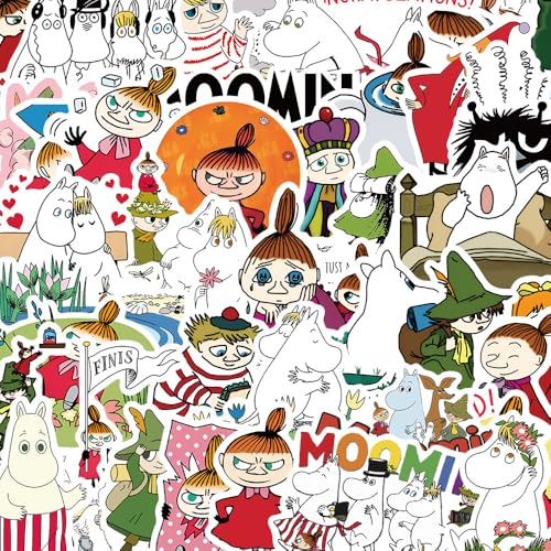50 Stück/Packung Moomins Valleys-Aufkleber, wasserdicht, Vinyl, Anime-Aufkleber, Aufkleber für Laptop, Wasserflasche, Gitarre, Reisegeschenk für Kinder, Teenager, Erwachsene, Mädchen, Jungen 50 Stück/Packung Moomins Valleys-Aufkleber, wasserdicht, Vinyl, Anime-Aufkleber, Aufkleber für Laptop, Wasserflasche, Gitarre, Reisegeschenk für Kinder, Teenager, Erwachsene, Mädchen, Jungen von HDIJDY