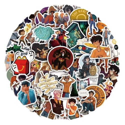 50 Stück/Packung Percy Jacksons und Olympians Anime-Aufkleber, wasserfester Vinyl-Aufkleber, süße Aufkleber, Graffiti-Aufkleber für Skateboard, Auto, Laptop, Wasserflaschen, Wände, Gepäck, Bücher 50 Stück/Packung Percy Jacksons und Olympians Anime-Aufkleber, wasserfester Vinyl-Aufkleber, süße Aufkleber, Graffiti-Aufkleber für Skateboard, Auto, Laptop, Wasserflaschen, Wände, Gepäck, Bücher von HDIJDY