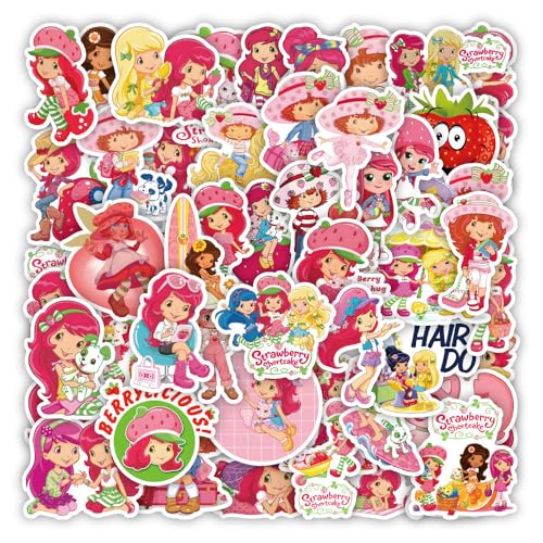 50 Stück/Packung Strawberry Shortcakes-Aufkleber, wasserdichte Vinyl-Anime-Aufkleber für Laptop, Wasserflasche, Gitarre, Reisegeschenk für Kinder, Teenager, Erwachsene, Mädchen, Jungen 50 Stück/Packung Strawberry Shortcakes-Aufkleber, wasserdichte Vinyl-Anime-Aufkleber für Laptop, Wasserflasche, Gitarre, Reisegeschenk für Kinder, Teenager, Erwachsene, Mädchen, Jungen von HDIJDY