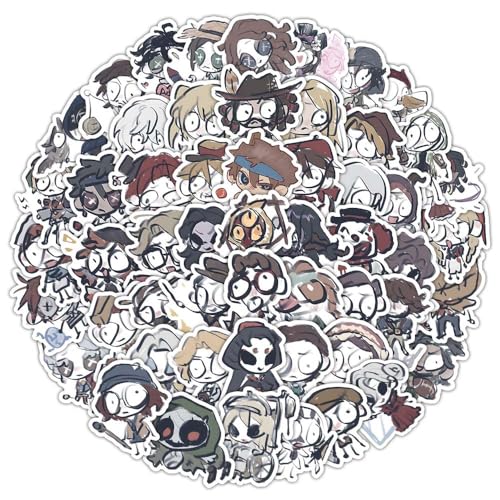 60 Stück/Lot Identity Ⅴ Aufkleber, wasserdichte Vinyl-Anime-Aufkleber, Aufkleber für Laptop, Wasserflasche, Gitarre, Reisegeschenk für Kinder, Teenager, Erwachsene, Mädchen, Jungen 60 Stück/Lot Identity Ⅴ Aufkleber, wasserdichte Vinyl-Anime-Aufkleber, Aufkleber für Laptop, Wasserflasche, Gitarre, Reisegeschenk für Kinder, Teenager, Erwachsene, Mädchen, Jungen von HDIJDY